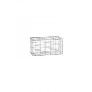 Gabion acier galvanis&eacute; L60 x H30 x Pr.30 cm tirants et crampons inclus
