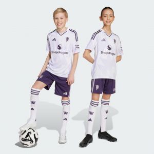 Adidas Short Manchester United 25/26 Away Enfants