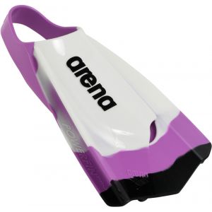 Arena Pro Fed Palmes, blanc/violet EU 46/47 Accessoires natation & Entraînement