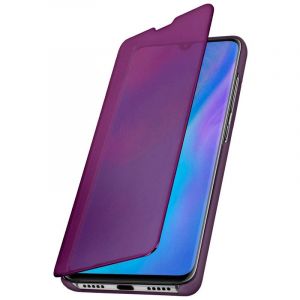 Avizar Étui portefeuille translucide violet pour Huawei P30 Pro