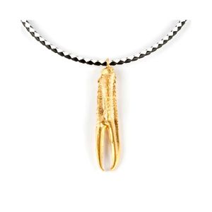Collier Tuent Luxe Noir & Blanc #or brillant 1 u