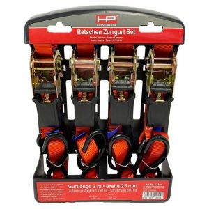 HP Autozubehör 12104 Sangle de serrage double Force de traction lc : arrimage plaquant (simple/direct)=250 daN (l x l x