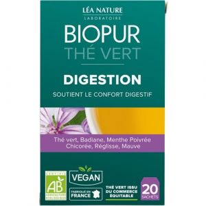 Image de Biopur Thé vert Digestion 20 sachets