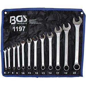 BGS CLES MIXTES DE 6 à 22 mm - TROUSSE DE 12 CLES