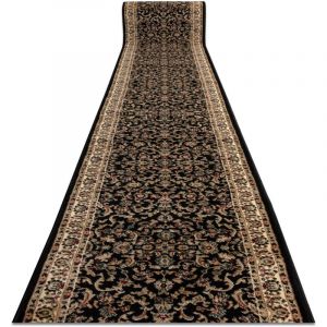 80x140 Cm Tapis De Couloir Heat-Set Royal Adr 1745 Noir 80 Cm