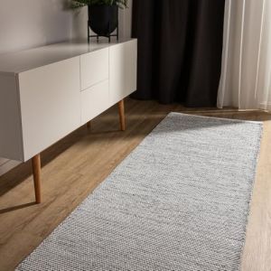 Benuta Tapis de couloir en coton tissé main Ron