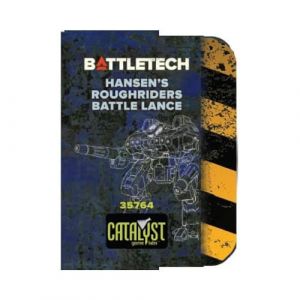 Catalyst Game Labs - BattleTech Hansens Roughriders Battle Lance - Miniature Game -English Version
