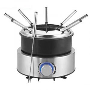 Kitchen Chef Appareil a fondue - 800W - Inox