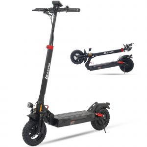 Trottinette &Eacute;lectrique Abe Pliable,10 Pouces,Autonomie Max. 60 Km, 500 W, 20 Km/H,Double Amortissement,Charge Max. 120kg