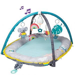 Taf Toys Koala Tapis interactif pour b&eacute;b&eacute; 4 en 1 avec lumi&egrave;re musicale rembourr&eacute;e pour un d&eacute;veloppement plus facile et plus facile des parents