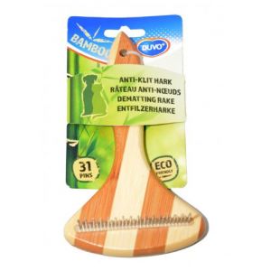 Duvo Bamboo Brosse râteau anti-nœuds