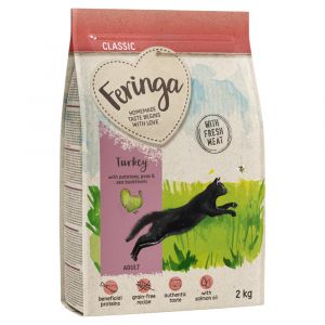 2kg Feringa Adult Classic dinde - Croquettes pour chat