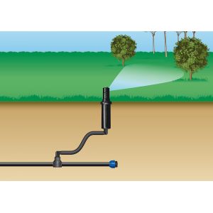 Image de Jardibric Raccordements des Arroseurs - Flexible BD Ø16 Montage Déporté