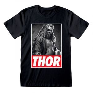 Thor Photo - T-Shirt - noir - S - 100% Coton,Jersey