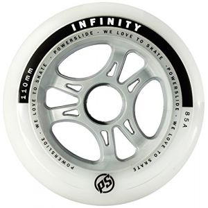 Powerslide Roues Infinity Ii 4 Pièces-Blanc - 110 Mm - 905234