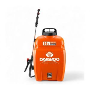 Daewoo Pulvérisateur électrique sur batterie 16 litres, 5h d'autonomie, 4 bars de pression - DAPS16-B