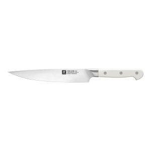 Zwilling Pro le blanc Couteau à trancher 20 cm, Blanc, Tranchant lisse