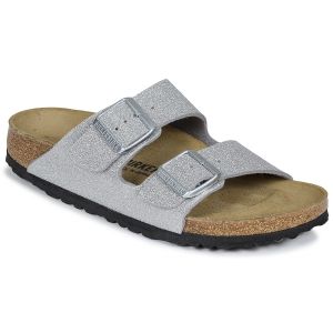 Birkenstock Mules Arizona Argenté - Taille 36,37,38,39