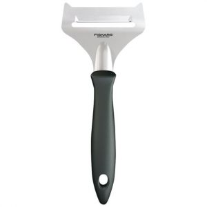 Fiskars Coupe-fromage, longueur totale : 17,7 cm, Essential, Inox/ plastique PP, Noir, Essential, 1065588
