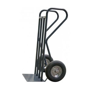 Diable A acier charge 500kg BTP - Roues caoutchouc