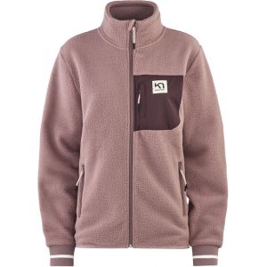 Kari Traa Røthe Couche intermédiaire Femme, rose XS Vestes en polaire