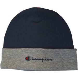Champion Junior Caps-802424 Bonnet, Bleu Marine/Gris chiné Clair, Taille Unique Mixte Enfant