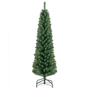 Coast Artificial Christmas Tree - Green - 150 cm - Branches luxuriantes avec fil &agrave; m&eacute;moire de forme et base m&eacute;tallique stable