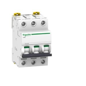 Schneider Electric Acti 9 iC60L Disjoncteur 3P 3A courbe C3A3A