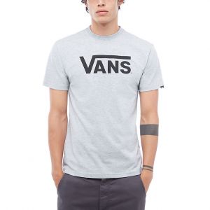 Image de Vans T-shirt Classic (athletic Heather/black) Homme Gris, Taille S