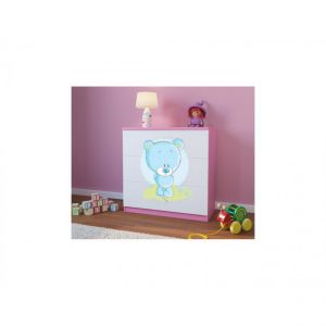 Inconnu Commode babydreams rose Ours bleu