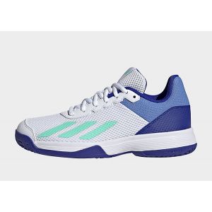 Image de Adidas Chaussure de tennis Courtflash - Cloud White / Pulse Mint / Lucid Blue, Cloud White / Pulse Mint / Lucid Blue - Taille 38