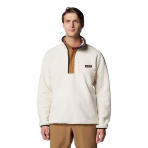 Image de Columbia Helvetia II Half Snap Fleece Sweat &agrave; capuche zipp&eacute; blanc
