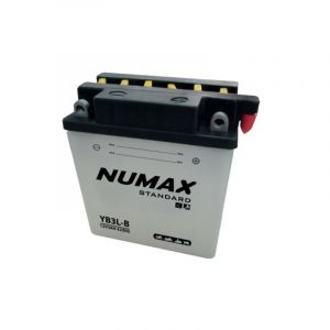 Image de Numax Batterie moto Standard avec pack acide YB3L-B 12V 3Ah 42A