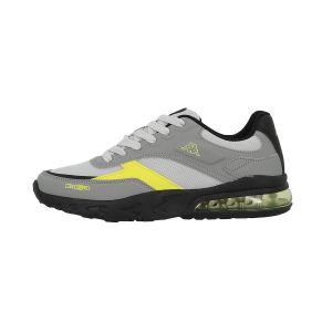 Kappa Chaussures Running Mode Logo Saigon Jr Gris Clair 37