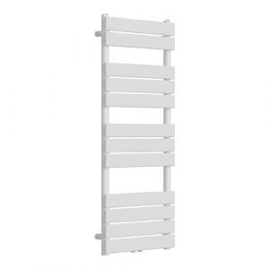 Radiateur sèche-serviettes Voss à lames plates acier 120 x 50 cm blanc [neu.haus]