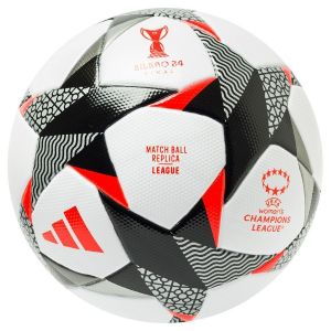 Adidas Ballon Champions League Bilbao 2024 League Femme - Blanc/noir/rouge, pointure Ball SZ. 5 - Blanc;Noir;Rouge - Taille Ball SZ. 5