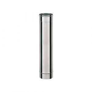 Monmobilierdesign TI1000 Conduit simple paroi pour bois fioul longueur 100 cm Ø180 - à l'unité