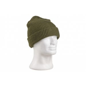 Mil-tec Bonnet tricoté à rouleaux en acrylique Vert olive un Taille unique