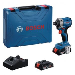 Bosch GDR 18V-215 PROFESSIONAL Visseuse a chocs sans fil, 2x GBA 2.0Ah, L-BOXX 06019N2022