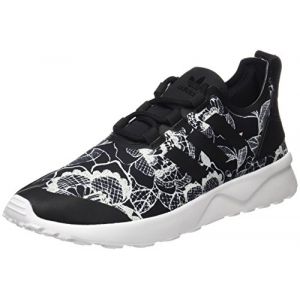 Image de Adidas ZX Flux ADV Verve, Baskets Basses Femme, Gris (Core Black/Core Black/FTWR White), 36 2/3 EU