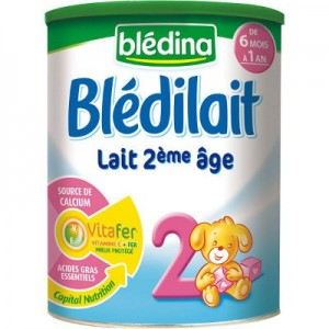 Image de Blédina Blédilait 2ème âge 900 g - de 6 à 12 mois