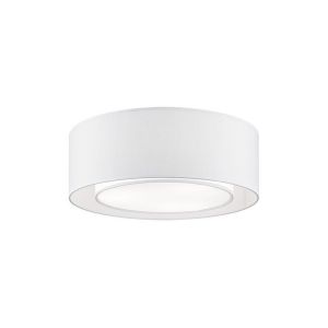 Boutica-design Plafonnier Bergamo Chrome 3x60W E27 Blanc et Gris