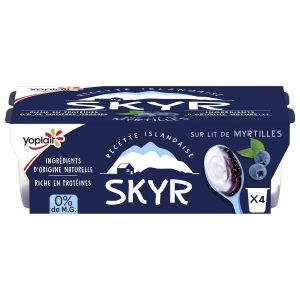 Yoplait Skyr myrtille 4x100g