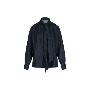 Morgan Chemise jean lavalli&egrave;re denim brut femme - Taille 36