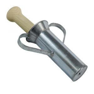 Visiodirect Machine &agrave; churros en t&ocirc;le galvanis&eacute;e et bois - Hauteur 19,5 cm - marque