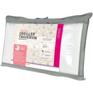 Linnea Traversin plat ascona mousse à mémoire de forme Visco 80x35 cm
