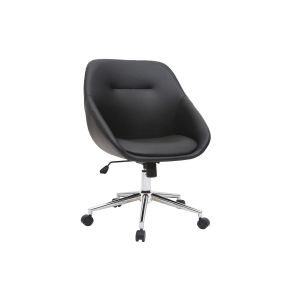 Image de Miliboo Chaise de bureau design noire COLIN & Stéphane Plaza