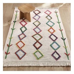 Tapis enfant coton bio style berbère, Dybala