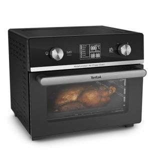 Image de Tefal FW6058 Friteuse multifonction à air chaud et four multifonction | Capacité 20 L | 10 programmes automatiques | Économie d'énergie | Écran tactile numérique | Accessoires inclus