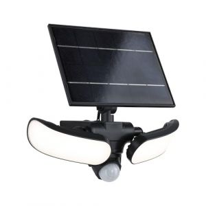 Paulmann Projecteur Solaire d'extérieur IP65 3000 K USB PIR Anthracite 94610